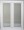 Oknoplast 7 kamrás kétszárnyú középfelnyíló ablak nyíló/bukónyíló szárnnyal