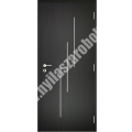 Dekorfóliás aluminium-intarziás belső ajtó - Line 1