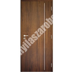 Dekorfóliás aluminium-intarziás belső ajtó - Line 6
